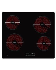 Electric Hob, Elektra, 4 ceramic hobs, W59xD52xH5.8 cm