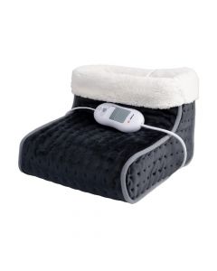 Electric Foot Warmer, Alpina, 100 W, 100% polyester, 3 heating levels, cover washable at 30 °C, 220-240V/50Hz, 30x30x23 cm