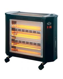 Electric heater, DCG, 1600W, 3 quartz resistances, 220-240 V, H41.5x54x17 cm