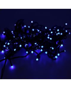 Varg me drita LED, 100 llamba, akull, (blu), gjatësia- 8 m