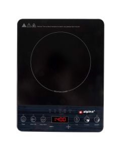 Induction cooker, Alpina, 2000 W, 60 °C- 220 °C, 22 cm