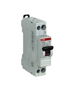 Mini circuit breaker ABB 4.5kA 1P+N - 16A / Class C