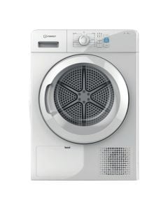 Clothes dryer, Indesit, 8 kg, B, 12 programs, with condensation, H85xW60xD65