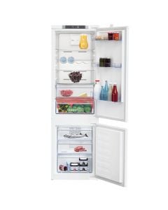 Built-in refrigerator, Beko, 185/69 Lt, E(A+), with air, 38 dB, H178xW54xD55 cm