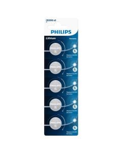 Philips Batteries, 5xCR2016, 3 V