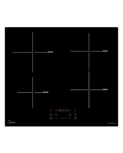 Hob, Midea, 7.4 kW, 4 induction hobs, 59x52x6.2 cm