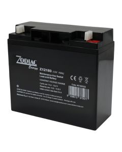 Bateri e rikarikueshme, ZODIAC, 18 Ah, 12 V, Faston 6.3 mm