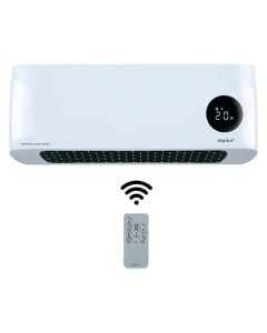 Ngrohës elektrik, Alpina, mural, 1000W / 2000W, PTC, 20 m², me telekomandë, H17.5xW42xD10.5 cm