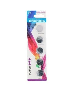 Bateri, Grundig, CR2032, Lithium, 5 cop/pako, 200mAh