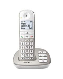 Telephone, philips, with 30 min answering machine, 1.9" screen, 2xAAA