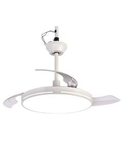 Ventilator tavani,  Melchioni,  65 W, LED, Ø102 cm, 6 shpejtësi, 3 fletë metalike, me telekomandë, 220-240 V AC 50-60 Hz