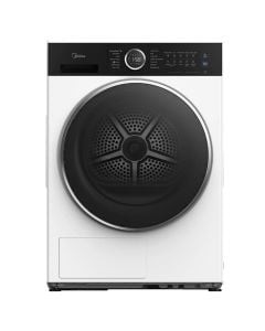 Tharëse, rrobash, MIDEA, 10 kg, C, 15 programe, pompë nxetësie, 64 dB, W59.5xH85xD60 cm