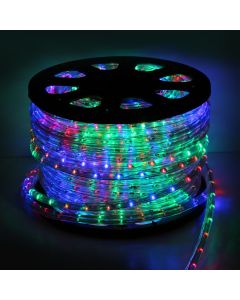 Drita dekorative në formë tubi me shumë ngjyra