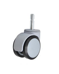 Rotary wheel, without brake, metalic/plastic, Ø 50 mm