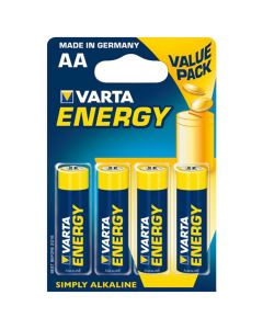 VARTA ALKALINE BATTERY AA BLI 4pc/pack