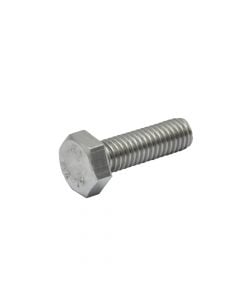 Stainless steel bolt, M6x20 mm, DIN933 AISI304 A2, Bag 20