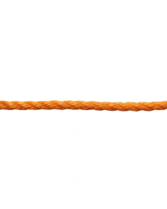 Rope polipropilen rope, Ø10mm, orange, for use in water, sea rope, ideal for anchoring and other uses, rolle 200ml +/- 10%