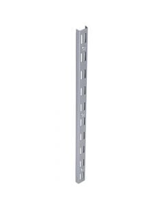 Double slotted upright 500mm grey