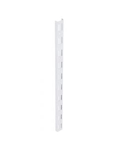 Double slotted upright 1000mm white