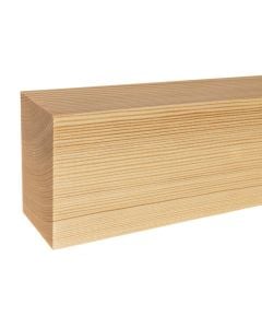 Ristel druri, pishe, drejtkëndore, 58 x 70mm x 2400mm