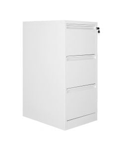 File cabinet with 3 drawer, RAL 7035, H1020 x W460 x D620