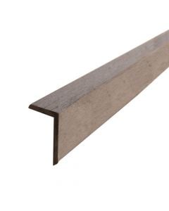 Profile mbyllese per decking WPC, 2200x40x60mm, ngjyre gri