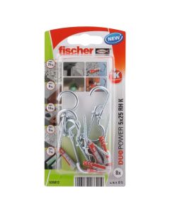 fischer DuoPower 5 x 25 WH with angle hook