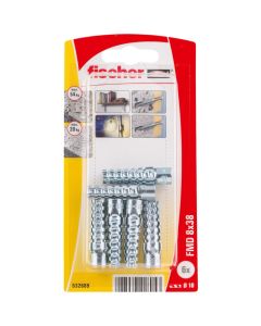 Upa metalike FMD 8 x 38, 6 pc