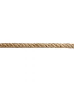 Jute knitting  rope natural, Ø14mm, for decorative and binding use, coil 200ml +/- 10%