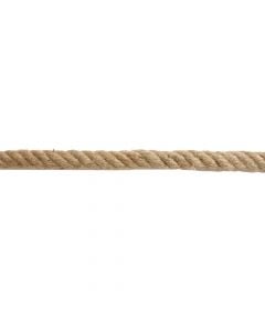 Jute knitting  rope natural, Ø16mm, for decorative and binding use, coil 200ml +/- 10%