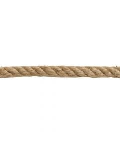 Jute knitting  rope natural, Ø18mm, for decorative and binding use, coil 200ml +/- 10%