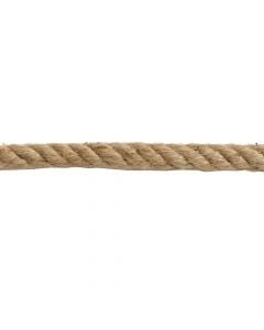 Jute knitting  rope natural, Ø20mm, for decorative and binding use, coil 200ml +/- 10%