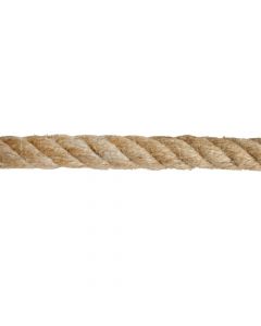 Jute knitting  rope natural, Ø24mm, for decorative and binding use, coil 200ml +/- 10%