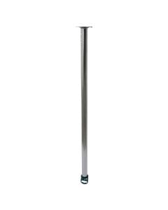 Round leg - steel - d30x30x800mm - polished chrome