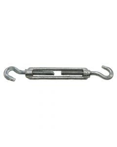 Turnbuckle din 1480 electro galvanized hook / hook, 6mm, 1/4mm