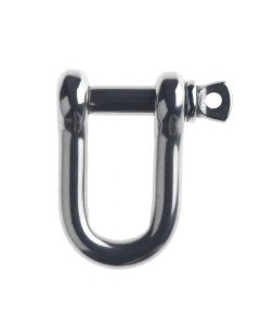 “d” shackle electro galvanized, 12mm, 12x25x57mm