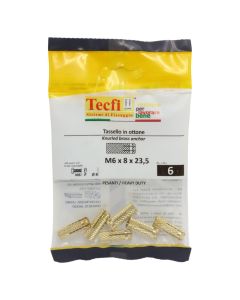 Upa bronzi, M6(Ø8)x23,5mm , Bag 6