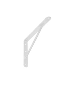 Strenghtened steel bracket 300x200x20x3,0 white