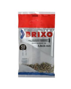 Wood screws Brixo galvanized 3x16 mm 50pc/pack