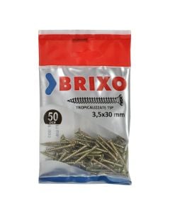 Wood screws Brixo galvanized 3,5x30 mm 50pc/pack