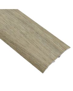 Profile joint with adhesive, Aluminium grey oak, 42 x 900 mm