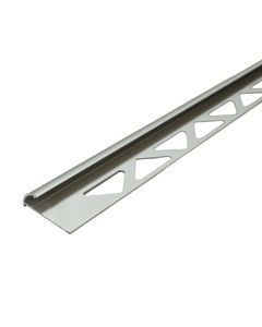 Profile ending, Aluminium silver, 8 x 2700 mm