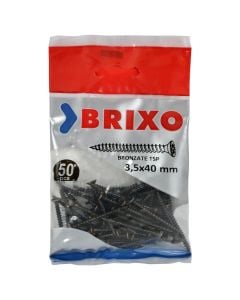 Wood screws Brixo galvanized 3,5x40 mm 50pc/pack