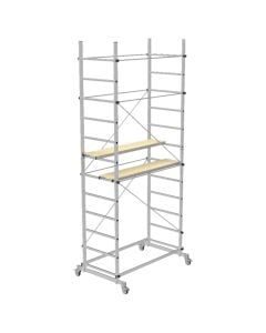 Zeus,  100 mm, aluminium scaffolding, total hight m 3.60, work platform