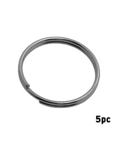 Metal rings for keys diameter 20 mm, 5 pcs