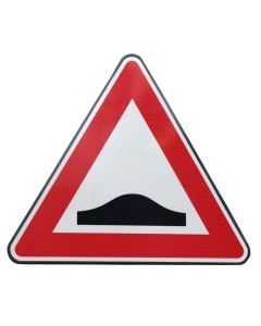 Road signs, road with obstacles, A90