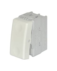 GEWISS 1M one-way screwless terminals white