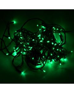 Varg me 100 drita LED, (jeshil), 10 m, me kabëll dhe rafinues të përfshirë