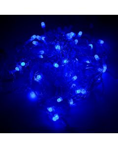 String Light 100 LED blue, 3 m length, 220 V