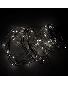 Drita dekorative 100 LED, (të bardha), 1 m, 220V